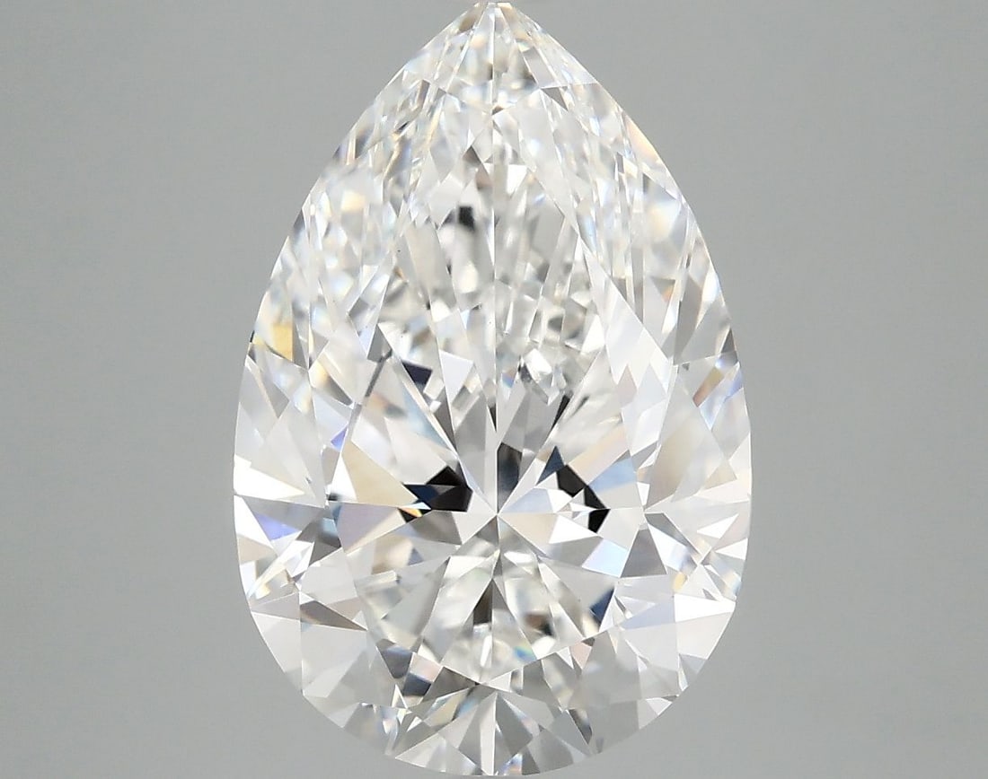 IGI Pear 5.07ct E VVS2 - Loose Lab Diamond: IGI Pear 5.07ct E VVS2 - Loose Lab Diamond Item Specifics: Source: This Is A Real Diamond Grown In A Lab Not Mined. Carat: 5.07 Cut: - Color: E Clarity: VVS2 Polish: EX Symmetry: EX Measurements: