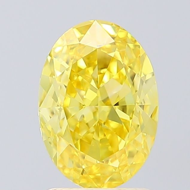 IGI Oval 1.85ct Fancy Vivid Yellow VVS2 - Loose Lab Diamond: IGI Oval 1.85ct Fancy Vivid Yellow VVS2 - Loose Lab Diamond Item Specifics: Source: This Is A Real Diamond Grown In A Lab Not Mined. Carat: 1.85 Cut: - Color: Fancy Vivid Yellow Clarity: VVS2 Polish: 