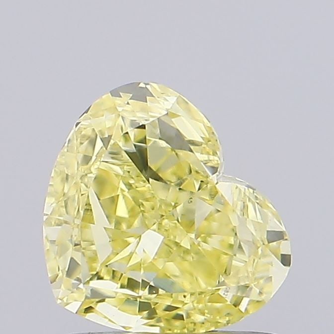 IGI Heart 1.05ct Fancy Intense Yellow VVS2 - Loose Lab Diamond: IGI Heart 1.05ct Fancy Intense Yellow VVS2 - Loose Lab Diamond Item Specifics: Source: This Is A Real Diamond Grown In A Lab Not Mined. Carat: 1.05 Cut: - Color: Fancy Intense Yellow Clarity: VVS2 Pol