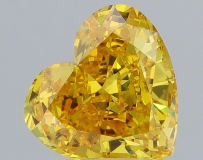 Heart 1.01ct Yellow VVS1 - Loose Lab Diamond: Heart 1.01ct Yellow VVS1 - Loose Lab Diamond Item Specifics: Source: This Is A Real Diamond Grown In A Lab Not Mined. Carat: 1.01 Cut: - Color: Yellow Clarity: VVS1 Polish: VG Symmetry: EX Measurement