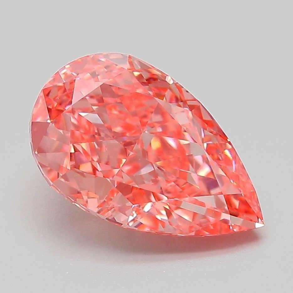 IGI Pear 3.05ct Fancy Vivid Pink VVS2 - Loose Lab Diamond: IGI Pear 3.05ct Fancy Vivid Pink VVS2 - Loose Lab Diamond Item Specifics: Source: This Is A Real Diamond Grown In A Lab Not Mined. Carat: 3.05 Cut: - Color: Fancy Vivid Pink Clarity: VVS2 Polish: EX S