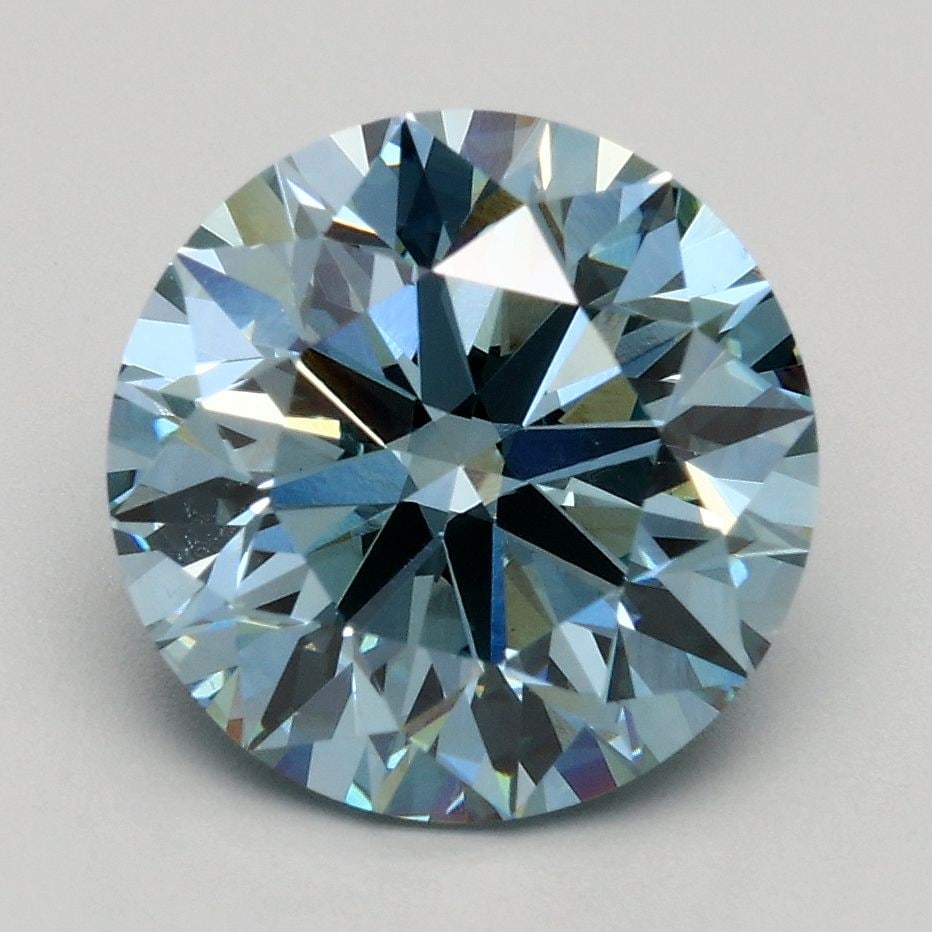 IGI Round 2.5ct Fancy Intense Blue VVS2 - Loose Lab Diamond: IGI Round 2.5ct Fancy Intense Blue VVS2 - Loose Lab Diamond Item Specifics: Source: This Is A Real Diamond Grown In A Lab Not Mined. Carat: 2.5 Cut: EX Color: Fancy Intense Blue Clarity: VVS2 Polish: 