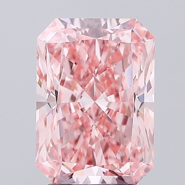 IGI Radiant 3.08ct Fancy Vivid Pink VVS2 - Loose Lab Diamond: IGI Radiant 3.08ct Fancy Vivid Pink VVS2 - Loose Lab Diamond Item Specifics: Source: This Is A Real Diamond Grown In A Lab Not Mined. Carat: 3.08 Cut: - Color: Fancy Vivid Pink Clarity: VVS2 Polish: V