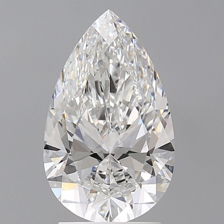 IGI Pear 2.56ct E VVS2 - Loose Lab Diamond: IGI Pear 2.56ct E VVS2 - Loose Lab Diamond Item Specifics: Source: This Is A Real Diamond Grown In A Lab Not Mined. Carat: 2.56 Cut: - Color: E Clarity: VVS2 Polish: EX Symmetry: EX Measurements: 12.3