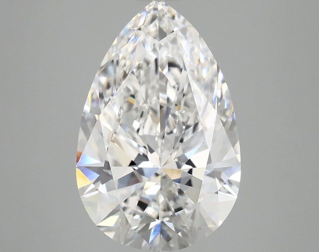 IGI Pear 4.87ct E VVS2 - Loose Lab Diamond: IGI Pear 4.87ct E VVS2 - Loose Lab Diamond Item Specifics: Source: This Is A Real Diamond Grown In A Lab Not Mined. Carat: 4.87 Cut: - Color: E Clarity: VVS2 Polish: EX Symmetry: EX Measurements: