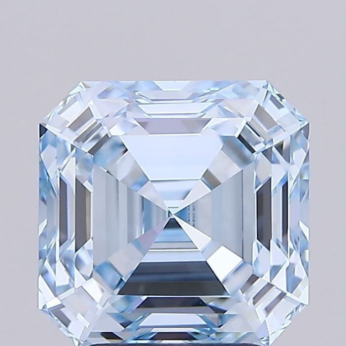 IGI Asscher 3.07ct Fancy Intense Blue VVS1 - Loose Lab Diamond: IGI Asscher 3.07ct Fancy Intense Blue VVS1 - Loose Lab Diamond Item Specifics: Source: This Is A Real Diamond Grown In A Lab Not Mined. Carat: 3.07 Cut: - Color: Fancy Intense Blue Clarity: VVS1 Polis