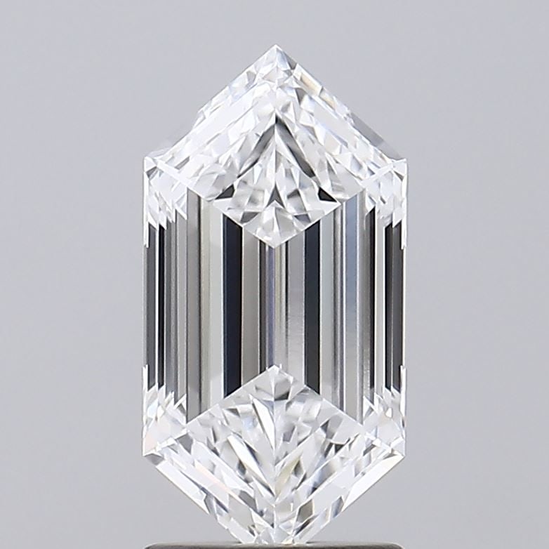IGI Hexagonal 2.01ct E VVS1 - Loose Lab Diamond: IGI Hexagonal 2.01ct E VVS1 - Loose Lab Diamond Item Specifics: Source: This Is A Real Diamond Grown In A Lab Not Mined. Carat: 2.01 Cut: - Color: E Clarity: VVS1 Polish: EX Symmetry: EX Measurements: