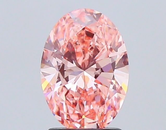 IGI Oval 2.01ct Fancy Vivid Pink VVS2 - Loose Lab Diamond: IGI Oval 2.01ct Fancy Vivid Pink VVS2 - Loose Lab Diamond Item Specifics: Source: This Is A Real Diamond Grown In A Lab Not Mined. Carat: 2.01 Cut: - Color: Fancy Vivid Pink Clarity: VVS2 Polish: EX S