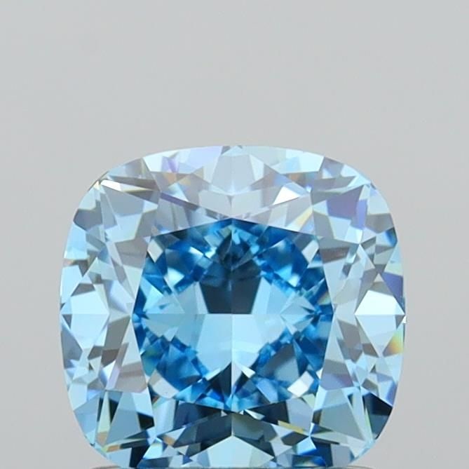 IGI Cushion Modified 1.67ct Fancy Vivid Blue VVS2 - Loose Lab Diamond: IGI Cushion Modified 1.67ct Fancy Vivid Blue VVS2 - Loose Lab Diamond Item Specifics: Source: This Is A Real Diamond Grown In A Lab Not Mined. Carat: 1.67 Cut: - Color: Fancy Vivid Blue Clarity: VVS2 
