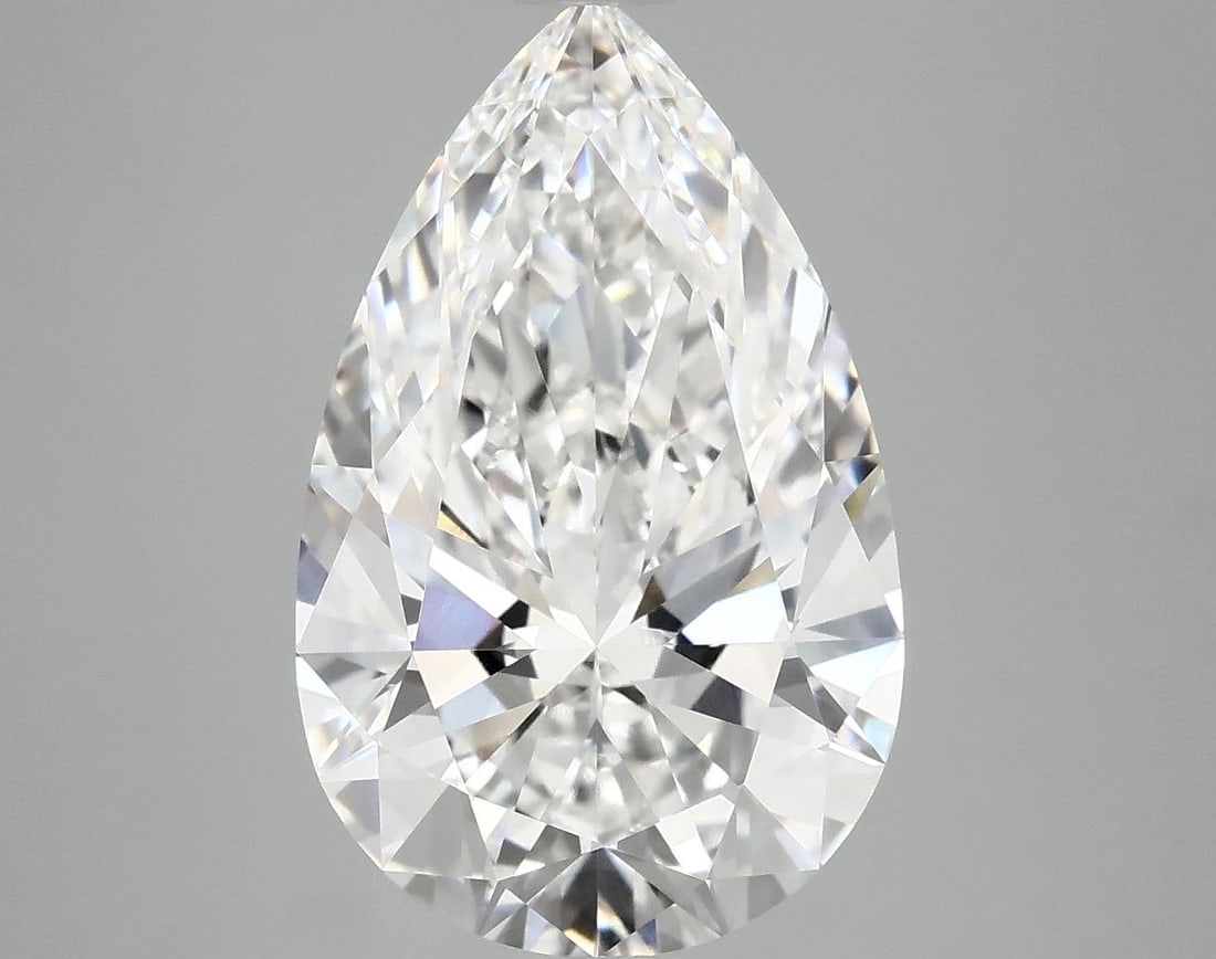 IGI Pear 5.09ct E VVS2 - Loose Lab Diamond: IGI Pear 5.09ct E VVS2 - Loose Lab Diamond Item Specifics: Source: This Is A Real Diamond Grown In A Lab Not Mined. Carat: 5.09 Cut: - Color: E Clarity: VVS2 Polish: EX Symmetry: EX Measurements: 15.4