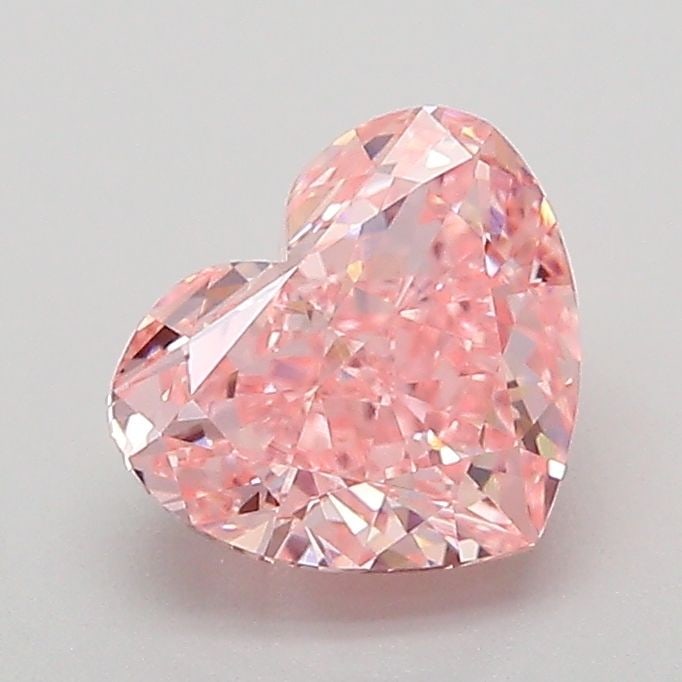 IGI Heart 1.39ct Fancy Vivid Pink VVS2 - Loose Lab Diamond: IGI Heart 1.39ct Fancy Vivid Pink VVS2 - Loose Lab Diamond Item Specifics: Source: This Is A Real Diamond Grown In A Lab Not Mined. Carat: 1.39 Cut: - Color: Fancy Vivid Pink Clarity: VVS2 Polish: VG