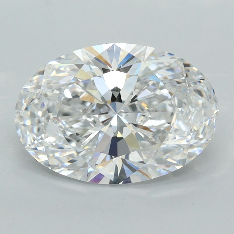 GCAL Oval 2.68ct D VVS1 - Loose Lab Diamond: GCAL Oval 2.68ct D VVS1 - Loose Lab Diamond Item Specifics: Source: This Is A Real Diamond Grown In A Lab Not Mined. Carat: 2.68 Cut: - Color: D Clarity: VVS1 Polish: EX Symmetry: EX Measurements: 11.