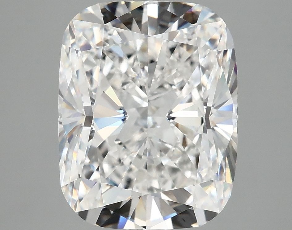 IGI Cushion Modified 5.08ct E VVS2 - Loose Lab Diamond: IGI Cushion Modified 5.08ct E VVS2 - Loose Lab Diamond Item Specifics: Source: This Is A Real Diamond Grown In A Lab Not Mined. Carat: 5.08 Cut: - Color: E Clarity: VVS2 Polish: EX Symmetry: EX Measur