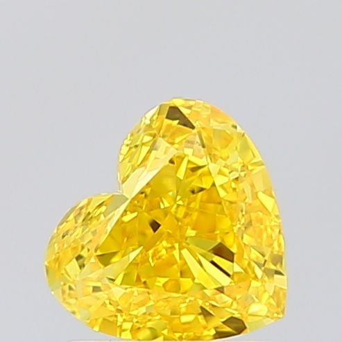 IGI Heart 1.03ct Fancy Vivid Yellow VVS2 - Loose Lab Diamond: IGI Heart 1.03ct Fancy Vivid Yellow VVS2 - Loose Lab Diamond Item Specifics: Source: This Is A Real Diamond Grown In A Lab Not Mined. Carat: 1.03 Cut: - Color: Fancy Vivid Yellow Clarity: VVS2
