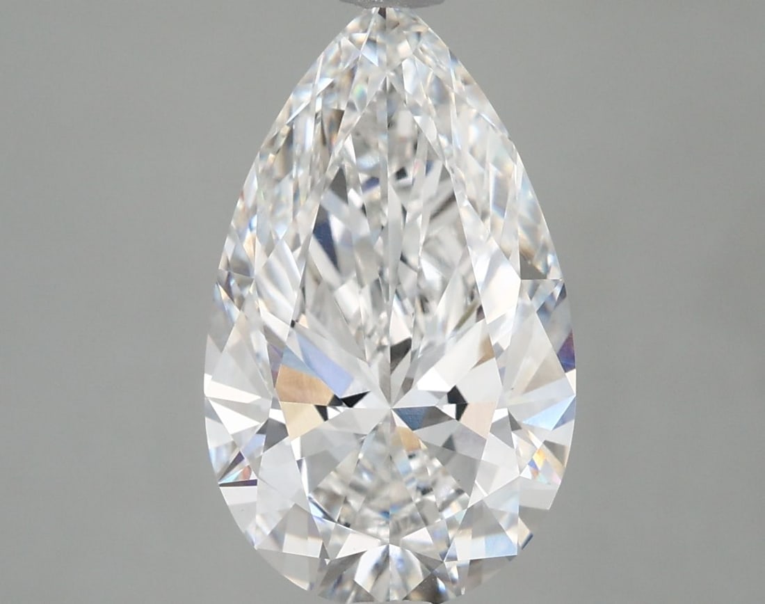 IGI Pear 4.11ct F VVS2 - Loose Lab Diamond: IGI Pear 4.11ct F VVS2 - Loose Lab Diamond Item Specifics: Source: This Is A Real Diamond Grown In A Lab Not Mined. Carat: 4.11 Cut: - Color: F Clarity: VVS2 Polish: EX Symmetry: EX Measurements: