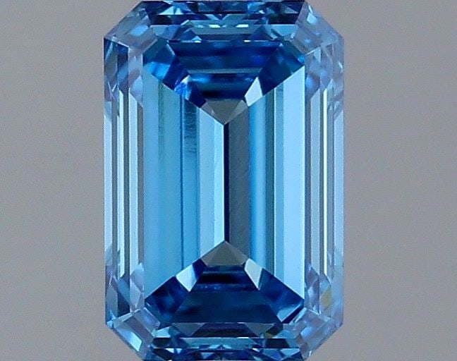 IGI Emerald 1.13ct Fancy Vivid Blue VVS2 - Loose Lab Diamond: IGI Emerald 1.13ct Fancy Vivid Blue VVS2 - Loose Lab Diamond Item Specifics: Source: This Is A Real Diamond Grown In A Lab Not Mined. Carat: 1.13 Cut: - Color: Fancy Vivid Blue Clarity: VVS2 Polish: E