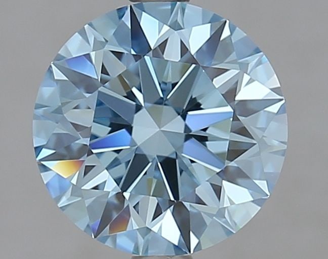 IGI Round 2.15ct Fancy Vivid Blue VVS1 - Ideal Loose Lab Diamond: IGI Round 2.15ct Fancy Vivid Blue VVS1 - Ideal Loose Lab Diamond Item Specifics: Source: This Is A Real Diamond Grown In A Lab Not Mined. Carat: 2.15 Cut: ID Color: Fancy Vivid Blue Clarity: VVS1 Poli