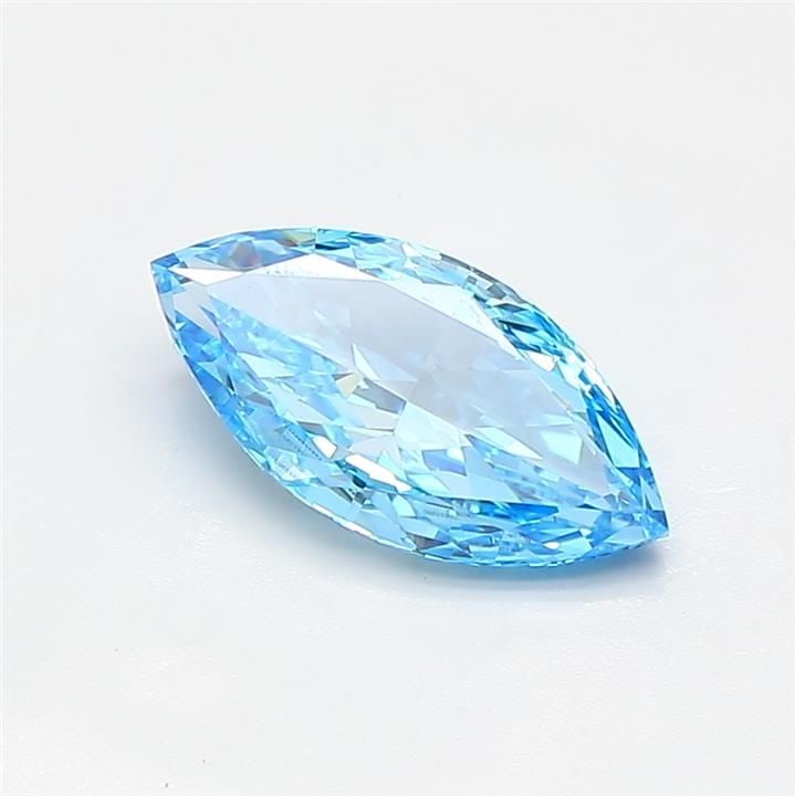 IGI Marquise 1.01ct Fancy Vivid Blue VVS2 - Loose Lab Diamond: IGI Marquise 1.01ct Fancy Vivid Blue VVS2 - Loose Lab Diamond Item Specifics: Source: This Is A Real Diamond Grown In A Lab Not Mined. Carat: 1.01 Cut: - Color: Fancy Vivid Blue Clarity: VVS2 Polish: 