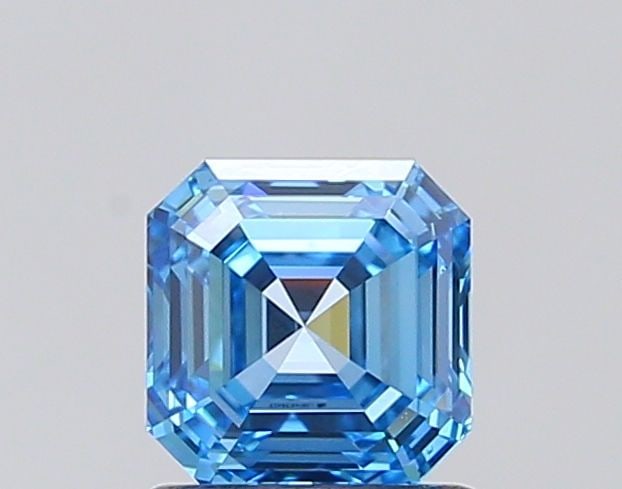 IGI Asscher 1.1ct Fancy Vivid Blue VVS2 - Loose Lab Diamond: IGI Asscher 1.1ct Fancy Vivid Blue VVS2 - Loose Lab Diamond Item Specifics: Source: This Is A Real Diamond Grown In A Lab Not Mined. Carat: 1.1 Cut: - Color: Fancy Vivid Blue Clarity: VVS2 Polish: EX 