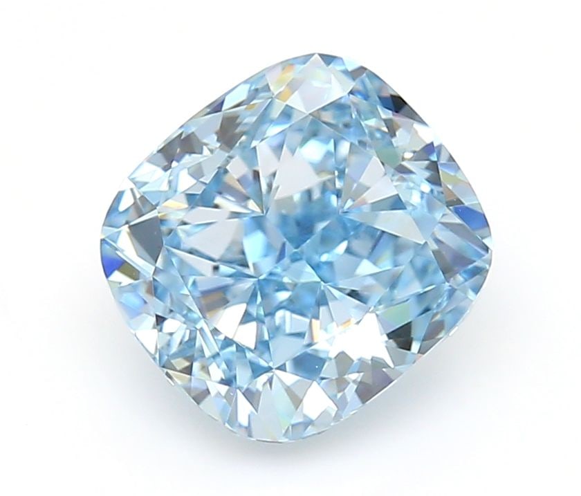 IGI Cushion Modified 1.54ct Fancy Vivid Blue VVS2 - Loose Lab Diamond: IGI Cushion Modified 1.54ct Fancy Vivid Blue VVS2 - Loose Lab Diamond Item Specifics: Source: This Is A Real Diamond Grown In A Lab Not Mined. Carat: 1.54 Cut: - Color: Fancy Vivid Blue Clarity: VVS2 