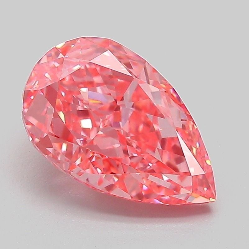 IGI Pear 2.09ct Fancy Vivid Pink VVS2 - Loose Lab Diamond: IGI Pear 2.09ct Fancy Vivid Pink VVS2 - Loose Lab Diamond Item Specifics: Source: This Is A Real Diamond Grown In A Lab Not Mined. Carat: 2.09 Cut: - Color: Fancy Vivid Pink Clarity: VVS2 Polish: EX S