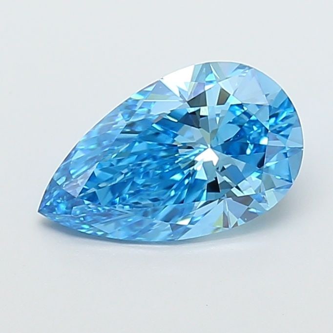 IGI Pear 2.03ct Fancy Vivid Blue VVS2 - Loose Lab Diamond: IGI Pear 2.03ct Fancy Vivid Blue VVS2 - Loose Lab Diamond Item Specifics: Source: This Is A Real Diamond Grown In A Lab Not Mined. Carat: 2.03 Cut: - Color: Fancy Vivid Blue Clarity: VVS2 Polish: EX S