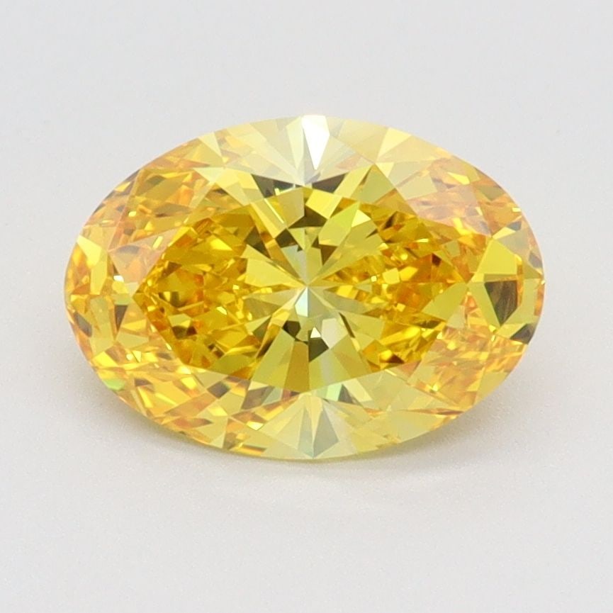 IGI Oval 1.54ct Fancy Vivid Yellow VVS2 - Loose Lab Diamond: IGI Oval 1.54ct Fancy Vivid Yellow VVS2 - Loose Lab Diamond Item Specifics: Source: This Is A Real Diamond Grown In A Lab Not Mined. Carat: 1.54 Cut: - Color: Fancy Vivid Yellow Clarity: VVS2 Polish: 