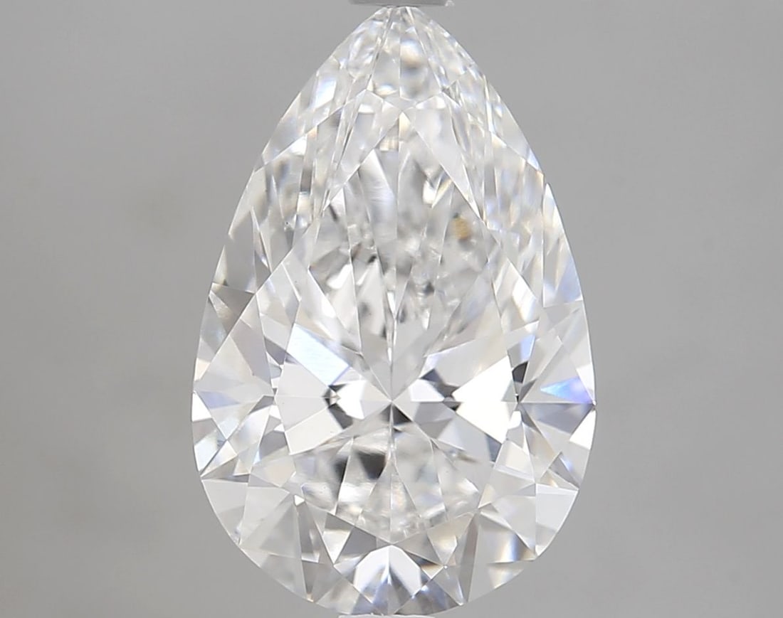 IGI Pear 2.55ct E VVS2 - Loose Lab Diamond: IGI Pear 2.55ct E VVS2 - Loose Lab Diamond Item Specifics: Source: This Is A Real Diamond Grown In A Lab Not Mined. Carat: 2.55 Cut: - Color: E Clarity: VVS2 Polish: EX Symmetry: EX Measurements: 11.8