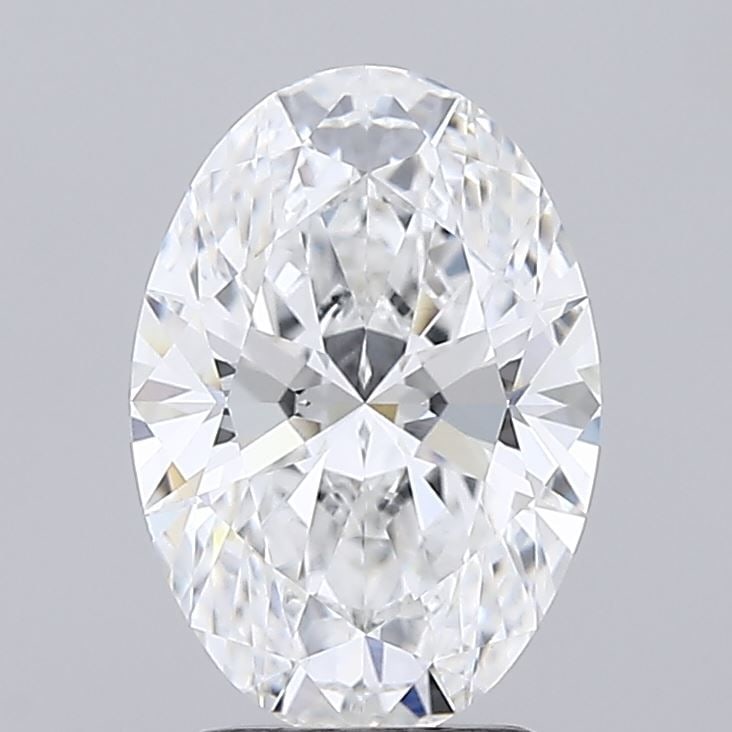 GCAL Oval 2.56ct D VVS2 - Loose Lab Diamond: GCAL Oval 2.56ct D VVS2 - Loose Lab Diamond Item Specifics: Source: This Is A Real Diamond Grown In A Lab Not Mined. Carat: 2.56 Cut: - Color: D Clarity: VVS2 Polish: EX Symmetry: EX Measurements: