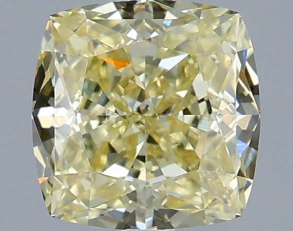 IGI Cushion Modified 1.59ct Fancy Yellow VVS2 - Loose Lab Diamond: IGI Cushion Modified 1.59ct Fancy Yellow VVS2 - Loose Lab Diamond Item Specifics: Source: This Is A Real Diamond Grown In A Lab Not Mined. Carat: 1.59 Cut: - Color: Fancy Yellow Clarity: VVS2 Polish: 