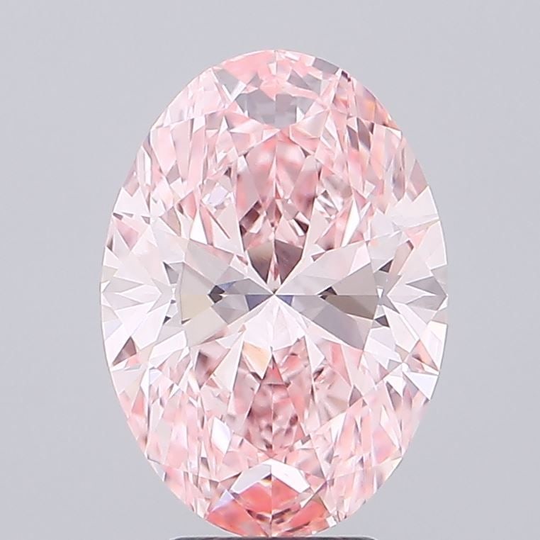 IGI Oval 5.02ct Fancy Vivid Pink VVS2 - Loose Lab Diamond: IGI Oval 5.02ct Fancy Vivid Pink VVS2 - Loose Lab Diamond Item Specifics: Source: This Is A Real Diamond Grown In A Lab Not Mined. Carat: 5.02 Cut: - Color: Fancy Vivid Pink Clarity: VVS2 Polish: EX S