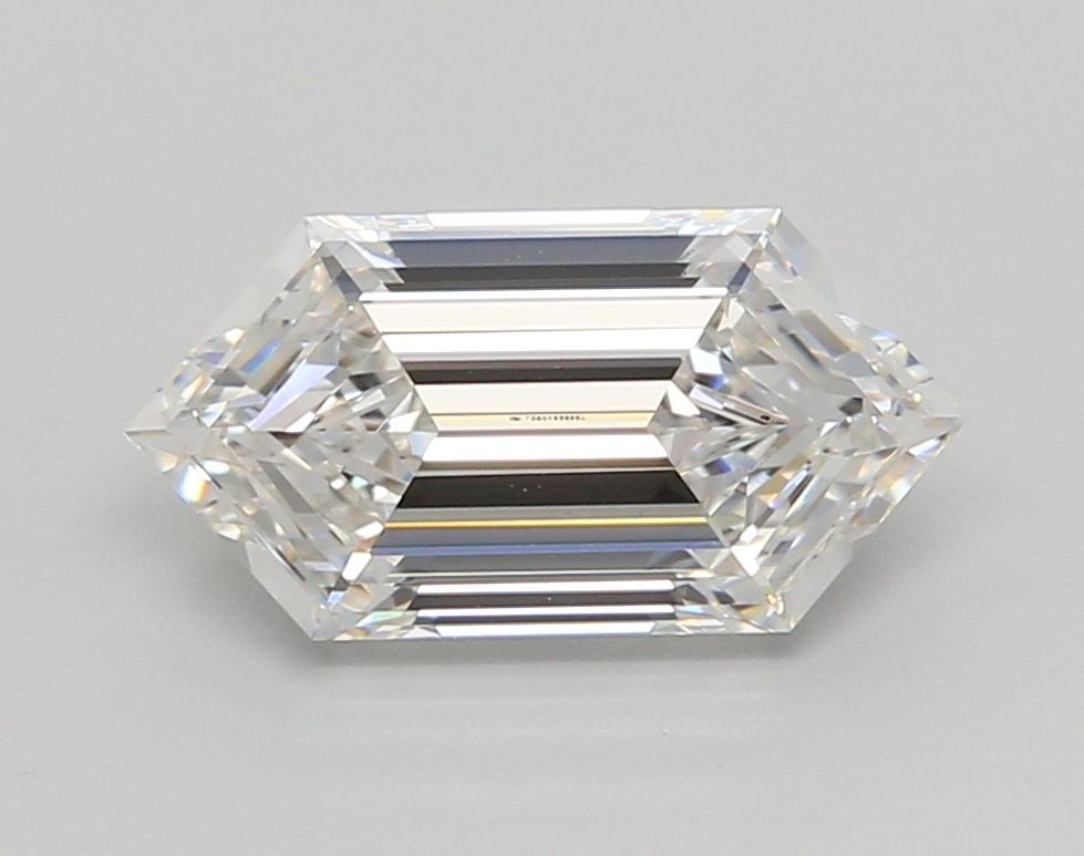 IGI Hexagonal 2.55ct E VVS2 - Loose Lab Diamond: IGI Hexagonal 2.55ct E VVS2 - Loose Lab Diamond Item Specifics: Source: This Is A Real Diamond Grown In A Lab Not Mined. Carat: 2.55 Cut: - Color: E Clarity: VVS2 Polish: EX Symmetry: EX