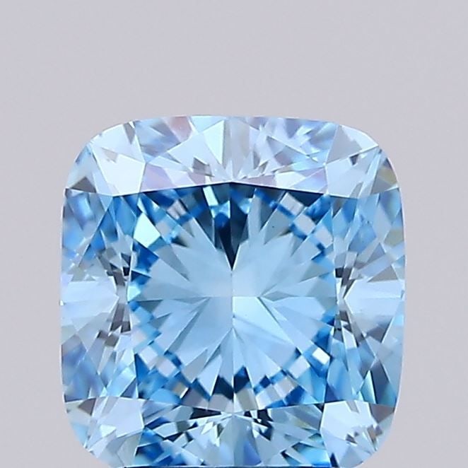 IGI Cushion Modified 1.54ct Fancy Vivid Blue VVS2 - Loose Lab Diamond: IGI Cushion Modified 1.54ct Fancy Vivid Blue VVS2 - Loose Lab Diamond Item Specifics: Source: This Is A Real Diamond Grown In A Lab Not Mined. Carat: 1.54 Cut: - Color: Fancy Vivid Blue Clarity: VVS2