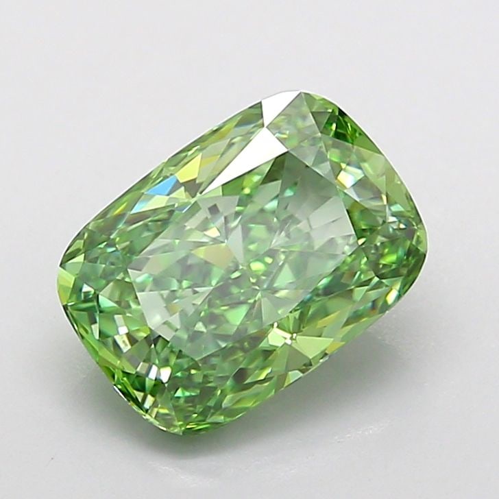 IGI Cushion Modified 2.03ct Fancy Vivid Green VVS2 - Loose Lab Diamond: IGI Cushion Modified 2.03ct Fancy Vivid Green VVS2 - Loose Lab Diamond Item Specifics: Source: This Is A Real Diamond Grown In A Lab Not Mined. Carat: 2.03 Cut: - Color: Fancy Vivid Green Clarity: VVS