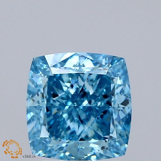 IGI Cushion Modified 2.22ct Fancy Vivid Blue VVS2 - Loose Lab Diamond: IGI Cushion Modified 2.22ct Fancy Vivid Blue VVS2 - Loose Lab Diamond Item Specifics: Source: This Is A Real Diamond Grown In A Lab Not Mined. Carat: 2.22 Cut: - Color: Fancy Vivid Blue Clarity: VVS2