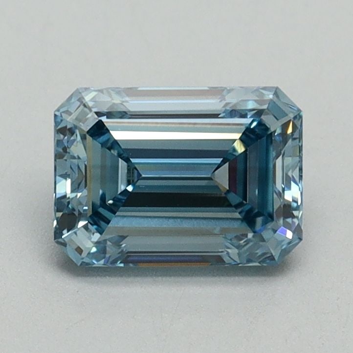 IGI Emerald 1.02ct Fancy Vivid Blue VVS2 - Loose Lab Diamond: IGI Emerald 1.02ct Fancy Vivid Blue VVS2 - Loose Lab Diamond Item Specifics: Source: This Is A Real Diamond Grown In A Lab Not Mined. Carat: 1.02 Cut: - Color: Fancy Vivid Blue Clarity: VVS2 Polish: E