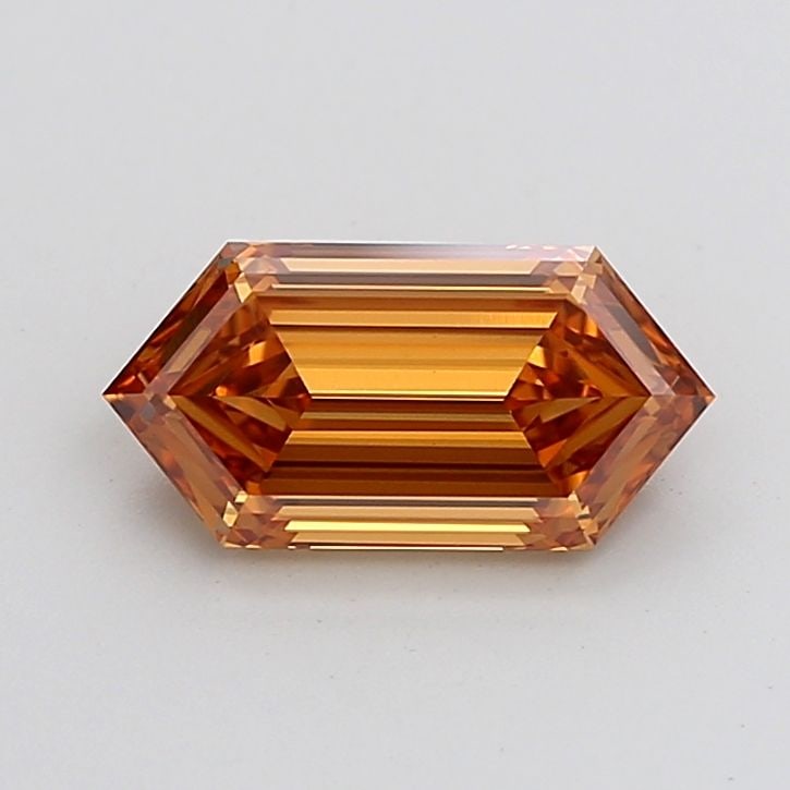 IGI Hexagonal 2.26ct Fancy Vivid Orange VVS2 - Loose Lab Diamond: IGI Hexagonal 2.26ct Fancy Vivid Orange VVS2 - Loose Lab Diamond Item Specifics: Source: This Is A Real Diamond Grown In A Lab Not Mined. Carat: 2.26 Cut: - Color: Fancy Vivid Orange Clarity: VVS2 Pol