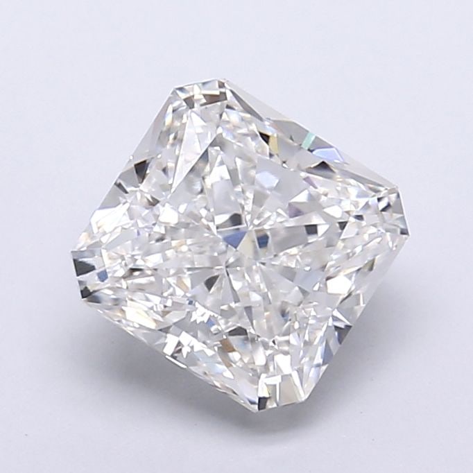 IGI Square Radiant 3.01ct E VVS2 - Loose Lab Diamond: IGI Square Radiant 3.01ct E VVS2 - Loose Lab Diamond Item Specifics: Source: This Is A Real Diamond Grown In A Lab Not Mined. Carat: 3.01 Cut: - Color: E Clarity: VVS2 Polish: EX Symmetry: EX Measurem