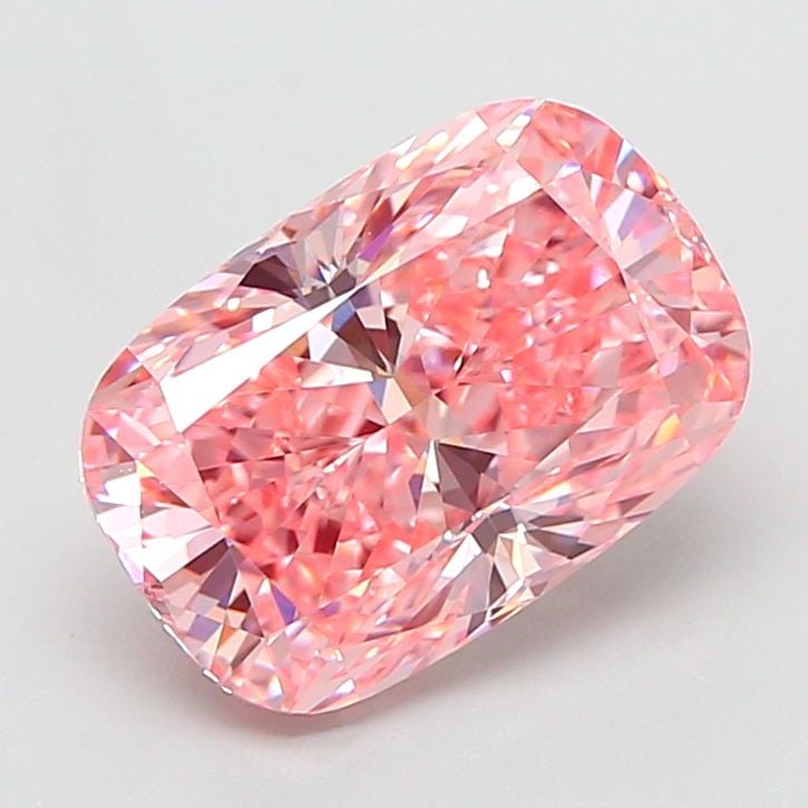 IGI Cushion Modified 2.82ct Fancy Vivid Pink VVS2 - Loose Lab Diamond: IGI Cushion Modified 2.82ct Fancy Vivid Pink VVS2 - Loose Lab Diamond Item Specifics: Source: This Is A Real Diamond Grown In A Lab Not Mined. Carat: 2.82 Cut: - Color: Fancy Vivid Pink Clarity: VVS2