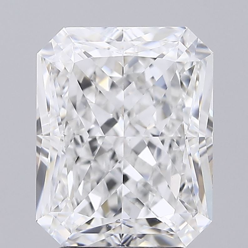 IGI Radiant 3.58ct E VVS2 - Loose Lab Diamond: IGI Radiant 3.58ct E VVS2 - Loose Lab Diamond Item Specifics: Source: This Is A Real Diamond Grown In A Lab Not Mined. Carat: 3.58 Cut: - Color: E Clarity: VVS2 Polish: EX Symmetry: EX Measurements: 9