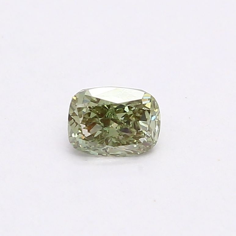 Cushion Brilliant 0.51ct Fancy Vivid Green VVS2 - Loose Lab Diamond: Cushion Brilliant 0.51ct Fancy Vivid Green VVS2 - Loose Lab Diamond Item Specifics: Source: This Is A Real Diamond Grown In A Lab Not Mined. Carat: 0.51 Cut: - Color: Fancy Vivid Green Clarity: VVS2 P