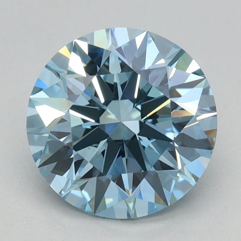 IGI Round 1.55ct Fancy Vivid Blue VVS2 - Ideal Loose Lab Diamond: IGI Round 1.55ct Fancy Vivid Blue VVS2 - Ideal Loose Lab Diamond Item Specifics: Source: This Is A Real Diamond Grown In A Lab Not Mined. Carat: 1.55 Cut: ID Color: Fancy Vivid Blue Clarity: VVS2 Poli