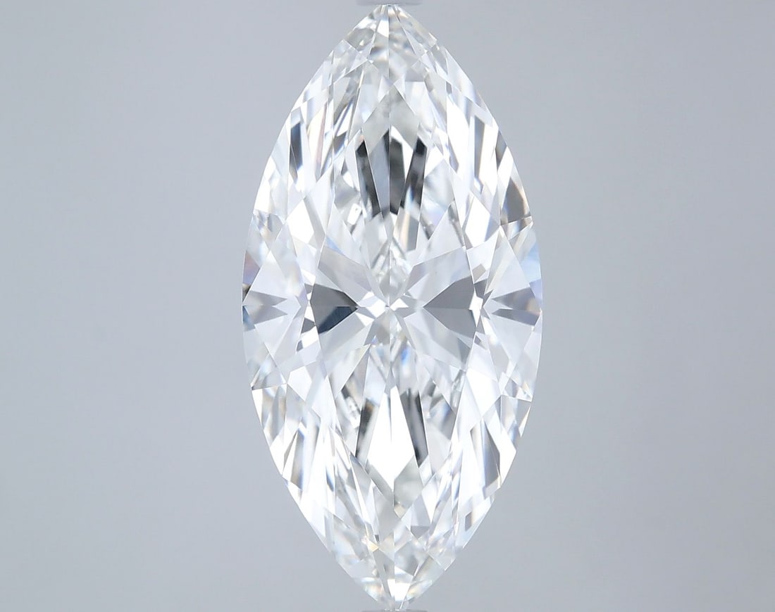 IGI Marquise 4.54ct F VVS2 - Loose Lab Diamond: IGI Marquise 4.54ct F VVS2 - Loose Lab Diamond Item Specifics: Source: This Is A Real Diamond Grown In A Lab Not Mined. Carat: 4.54 Cut: - Color: F Clarity: VVS2 Polish: EX Symmetry: EX Measurements: 