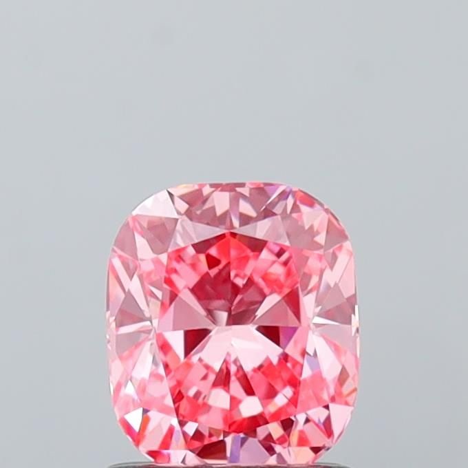 IGI Cushion Modified 1.31ct Fancy Vivid Pink VVS2 - Loose Lab Diamond: IGI Cushion Modified 1.31ct Fancy Vivid Pink VVS2 - Loose Lab Diamond Item Specifics: Source: This Is A Real Diamond Grown In A Lab Not Mined. Carat: 1.31 Cut: - Color: Fancy Vivid Pink Clarity: VVS2