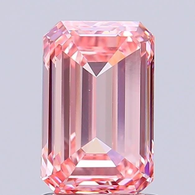 IGI Emerald 1.51ct Fancy Intense Pink VVS2 - Loose Lab Diamond: IGI Emerald 1.51ct Fancy Intense Pink VVS2 - Loose Lab Diamond Item Specifics: Source: This Is A Real Diamond Grown In A Lab Not Mined. Carat: 1.51 Cut: - Color: Fancy Intense Pink Clarity: VVS2 Polis