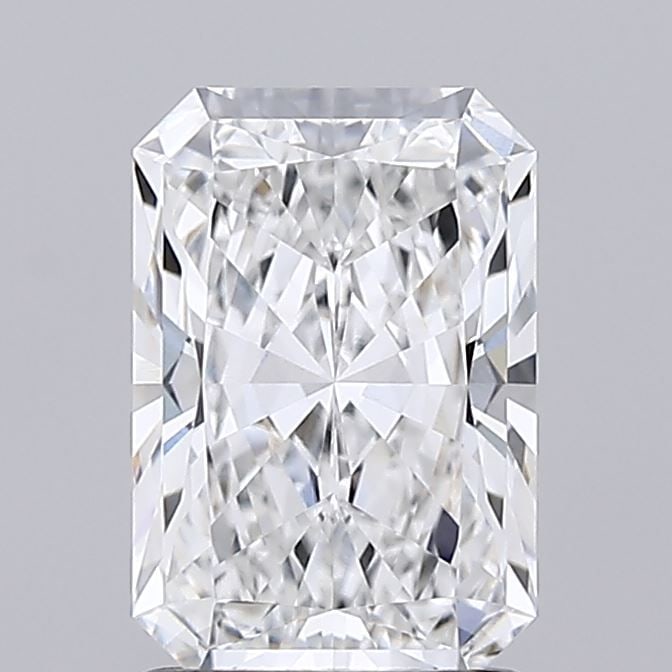 GCAL Radiant 1.56ct E VVS2 - Loose Lab Diamond: GCAL Radiant 1.56ct E VVS2 - Loose Lab Diamond Item Specifics: Source: This Is A Real Diamond Grown In A Lab Not Mined. Carat: 1.56 Cut: - Color: E Clarity: VVS2 Polish: EX Symmetry: EX Measurements: