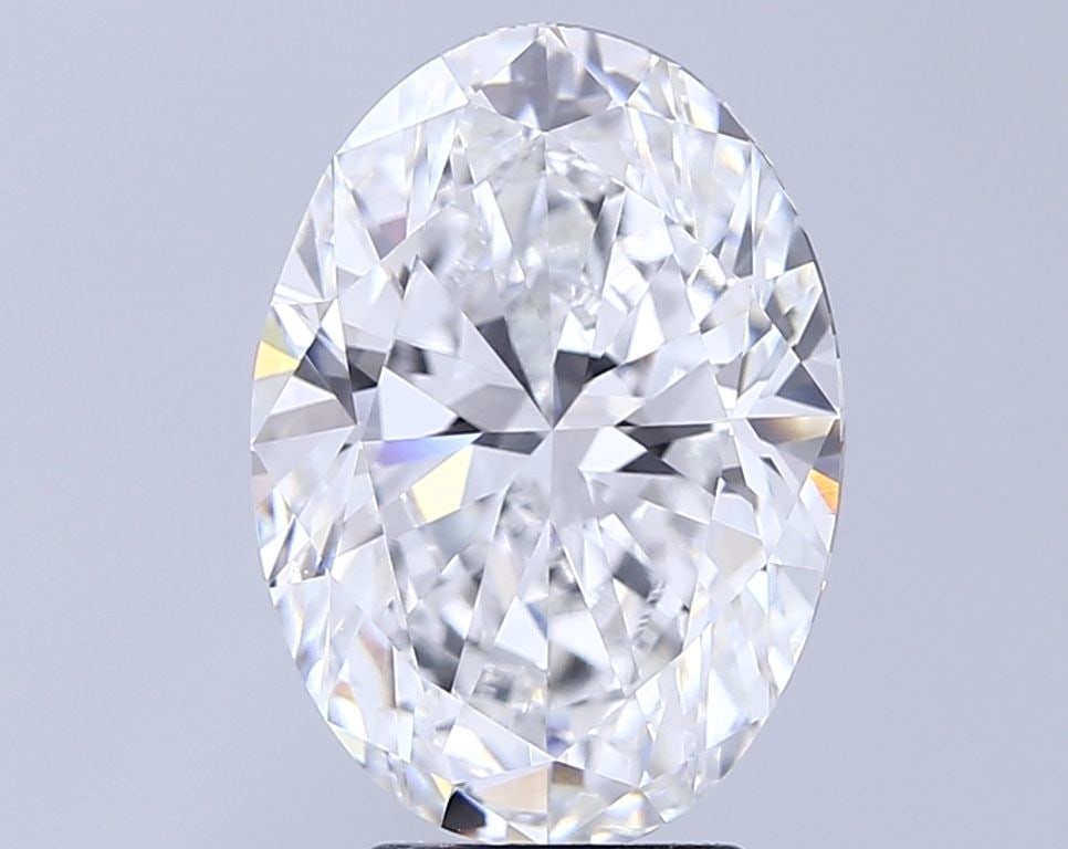 IGI Oval 5.07ct E VVS1 - Loose Lab Diamond: IGI Oval 5.07ct E VVS1 - Loose Lab Diamond Item Specifics: Source: This Is A Real Diamond Grown In A Lab Not Mined. Carat: 5.07 Cut: - Color: E Clarity: VVS1 Polish: EX Symmetry: VG Measurements: 13.3