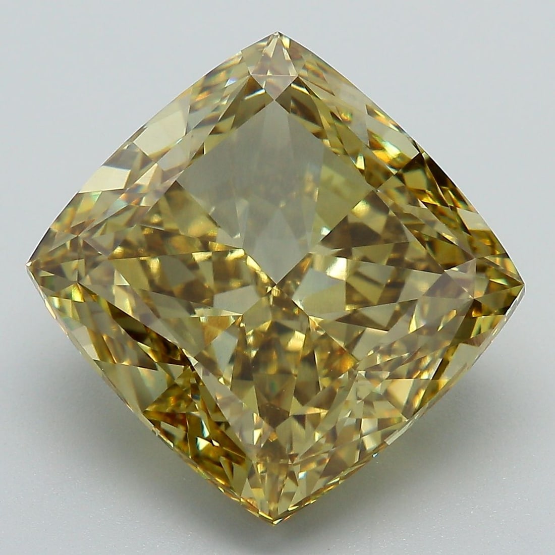 IGI Cushion Modified 11.39ct Fancy Vivid Yellow VVS2 - Loose Lab Diamond: IGI Cushion Modified 11.39ct Fancy Vivid Yellow VVS2 - Loose Lab Diamond Item Specifics: Source: This Is A Real Diamond Grown In A Lab Not Mined. Carat: 11.39 Cut: - Color: Fancy Vivid Yellow Clarity: