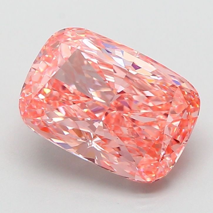 IGI Cushion Modified 3.03ct Fancy Vivid Pink VVS2 - Loose Lab Diamond: IGI Cushion Modified 3.03ct Fancy Vivid Pink VVS2 - Loose Lab Diamond Item Specifics: Source: This Is A Real Diamond Grown In A Lab Not Mined. Carat: 3.03 Cut: - Color: Fancy Vivid Pink Clarity: VVS2 