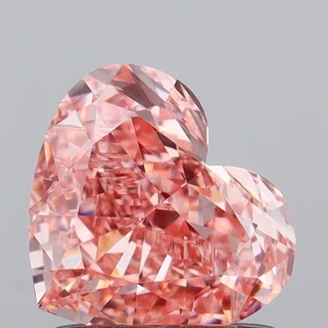 IGI Heart 1.03ct Fancy Vivid Pink VVS2 - Loose Lab Diamond: IGI Heart 1.03ct Fancy Vivid Pink VVS2 - Loose Lab Diamond Item Specifics: Source: This Is A Real Diamond Grown In A Lab Not Mined. Carat: 1.03 Cut: - Color: Fancy Vivid Pink Clarity: VVS2 Polish: EX 